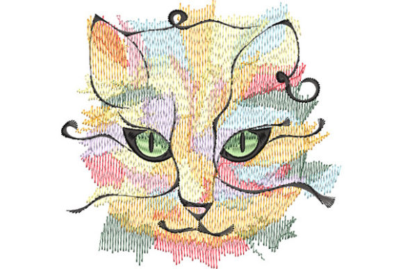 Abstract Cat Portrait: A Designer’s Honest First Look