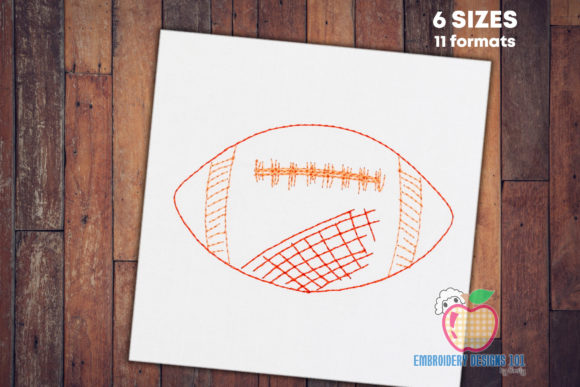 American Football Bean Stitch Design Review