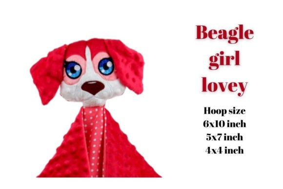 Beagle Girl Lovey Design Review for Small Business Merch