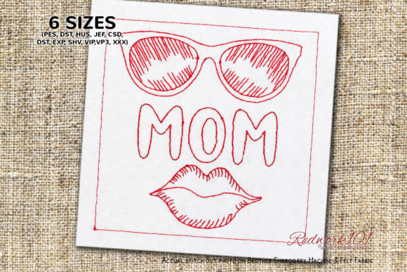 Mom Glasses and Lips: A Designer's Embroidery Review