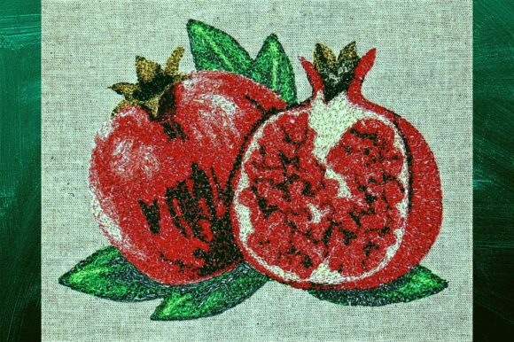 Pomegranate Fruit Embroidery Design: An Honest Review