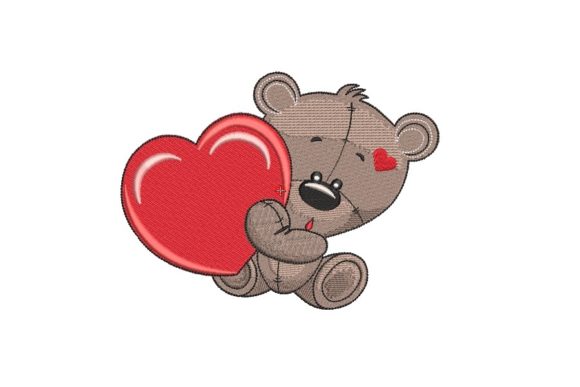 Teddy Bear with Heart: An Embroidery Designer's Honest Review