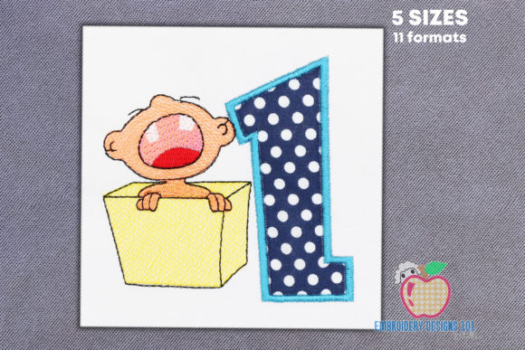 The Little Baby Crying in the Box Embroidery Review
