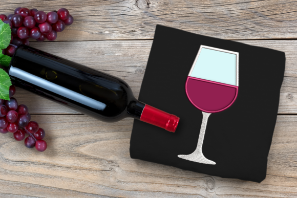 Wine Glass Applique: A Designer’s Review for Branded Merch