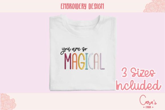 You Are so Magical Embroidery: A Seller’s Review